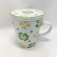Lucky Charm Mug ラッキーチャーム マグ 蓋付き 茶こし付き