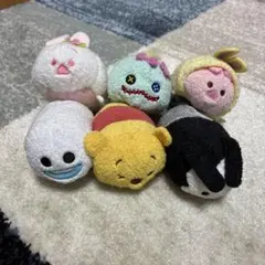 Disney TSUM TSUM ツムツム ぬいぐるみ 6点セット