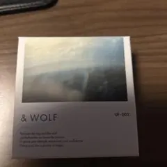 ＆WOLF UVセラムリキッドファンデーション UF-002 Nオーガニック