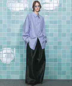 NEAT LAMB LEATHER WIDE 48 裾上げ済 レザーパンツ - メルカリ