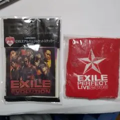 EXILE★エグザイル★アルバムジャケットステッカー全６種★リストバンド