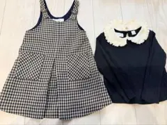 ワンピース　フリル襟トップス　ザラベビー　zarababy ザラキッズ