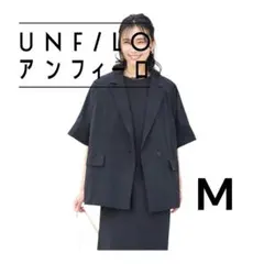 アンフィーロ UNF/LO 半袖ジャケット 冷感 オフィスカジュアル Mのサムネイル