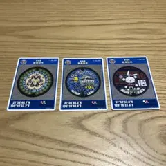 新潟県新発田市 マンホールカード ３枚セット