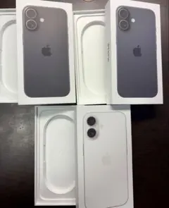 iPhone16の空箱3点セット（2色）