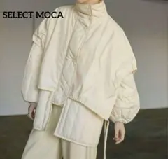 ★SELECT MOCA★レイヤードキルティングジャケット　アウター