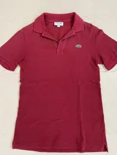 LACOSTE スリムフィット ポロシャツ レッド US XS