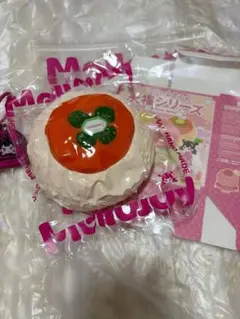 Mellojoy メロジョイ クリームまみれ大福シリーズ 大福 柿 スクイーズ