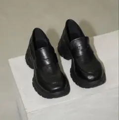 の*た様 スクエアトゥ スクエアローファー BALENCIAGA y2k モード の*た様 スクエアトゥ スクエアローファー BALENCIAGA y2k モード