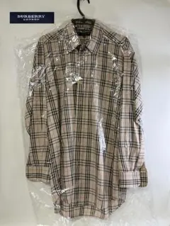 美品✨BURBERRY バーバリー　ノバチェック　ウール100% 長袖シャツ BURBERRYS 長袖 シャツ ノバチェック ウール100% M