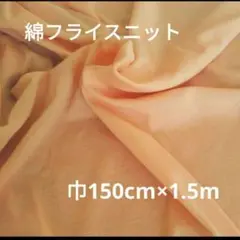 綿　フライス　Tシャツ　インナー　オレンジ色