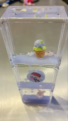 オイルタイマー　ウサギとアイスクリームの知育玩具　リラックス効果　オシャレ雑貨