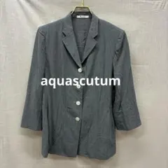 K497◯ aquascutum アクアスキュータム ジャケット 13 七分丈のサムネイル