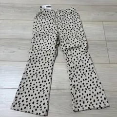 BREEZE ダルメシアン柄 フレア　ロングパンツ 120cmのサムネイル