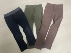 キッズ　パンツ　100〜120 3本セット