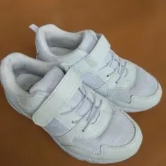 ホワイト スクール スニーカー 23.0cm