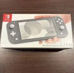 Nintendo Switch Lite 本体 グレー（未開封） - メルカリ