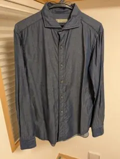 A day in the life デニム調長袖シャツ L