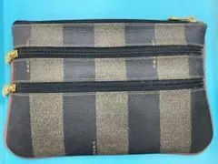 FENDI ヴィンテージ ペカン柄　ミニポーチ