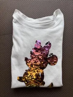 GAPスパンコール Tシャツ ミニー