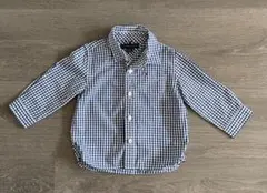 【美品】トミーフィルフィガーTommy Hilfiger シャツ サイズ12ヶ月