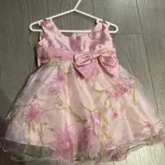 Catherine Cottage ベビードレス 80 ピンク 花柄