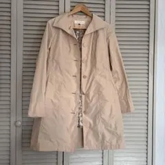 EVEX ステンカラーコート　裏地付　42