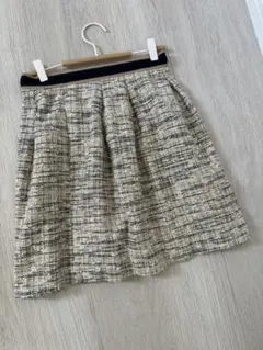 Apuweiser riche ラメツイードスカート