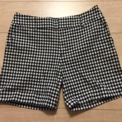 スピックアンドスパン ギンガムチェック ショートパンツ
