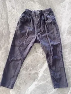 デビロック　よくばりストレッチ　ツイル　タックパンツ　チャコール　110