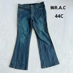【㈱A.R.C】フレアデニム ジーンズ (44C) ブーツカット ブルー