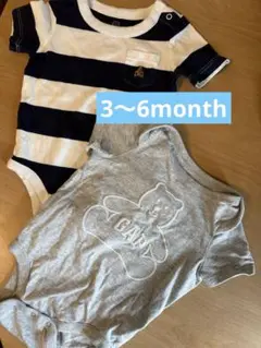 GAPベビー 半袖ロンパース 3～6month