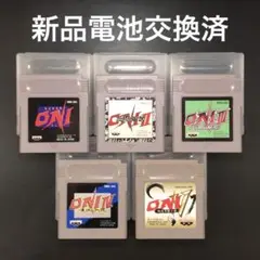 ゲームボーイソフト　ONI2   ONI3   ONI4 GB】ONI4 鬼神の血族 ～脅威のエンカウント率は鬼より怖い