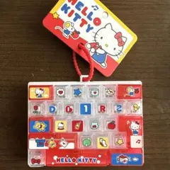 海外正規品　サンリオ　キティ　キーボード　キーホルダー　クリッカー
