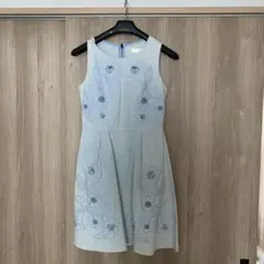 リリーブラウン　花柄ワンピース