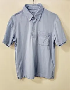 UNIQLO AIRism 水色 ポロシャツ　紺色2枚セット