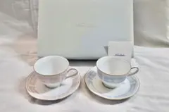 Noritake ノリタケ レースウッドゴールド 金彩 カップ&ソーサー 2客