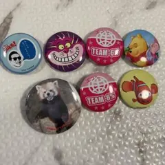 ⚠*️様 レトロ　缶バッチ