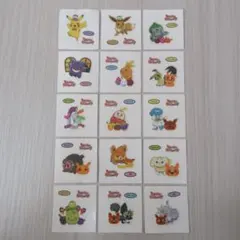 ポケモンパンシール デコキャラシール 15枚セット 第１９９弾ハロウィーンver