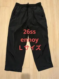 The Ennoy Professional ナイロンパンツ ブラック L