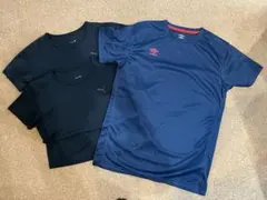 UMBRO PUMA ドライ Tシャツ 3点セット