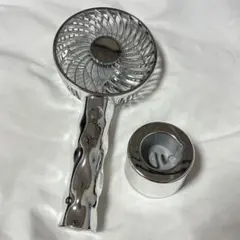 프랑프랑 핸디 팬 실버