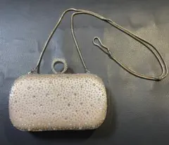 パーティバッグ　クラッチバッグ　ショルダーバッグ　2way 結婚式　ビジュー