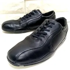 ROCKPORT　RAPID CITY2 BIKE TOE　レザースニーカー　黒のサムネイル