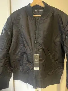 新品　タグ付きGU MA-1 フライトジャケット ブラック M