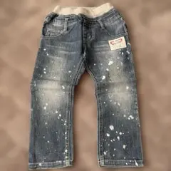 RIPUKA 子供用ロングパンツ 100 ペイント　ジーンズ