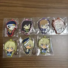 SEGA 名探偵コナン　ラバーストラップ 7個セット