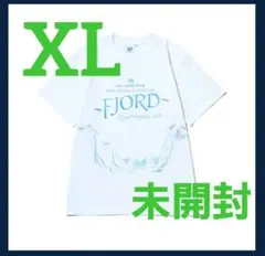XL FJORD ロゴ Tシャツ ホワイト ミセスグリーンアップル ライブ