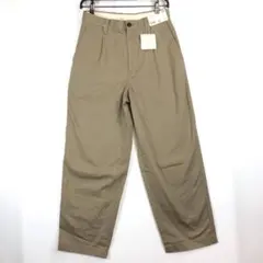 タグ付き ユニクロ タックワイドチノ ベージュ 70cm 321-470603