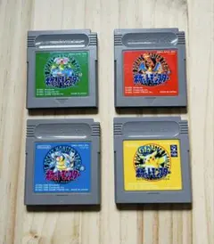【動作確認済み】ポケットモンスター ゲームボーイソフト 4点セット